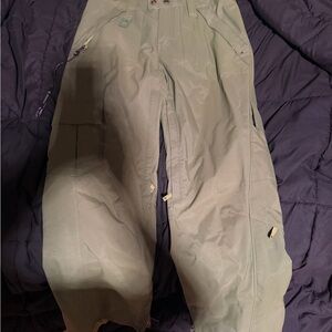 Empyre Olive Wide Leg snowboarding Pants